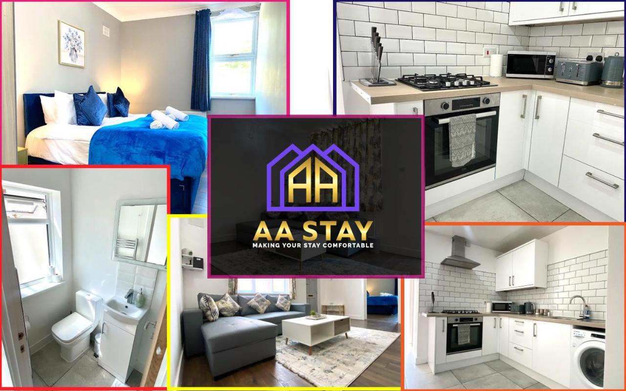 에일즈베리 2 Bed Town Centre Nr Theatre Free Park Wi-Fi & Garden 아파트 외부 사진